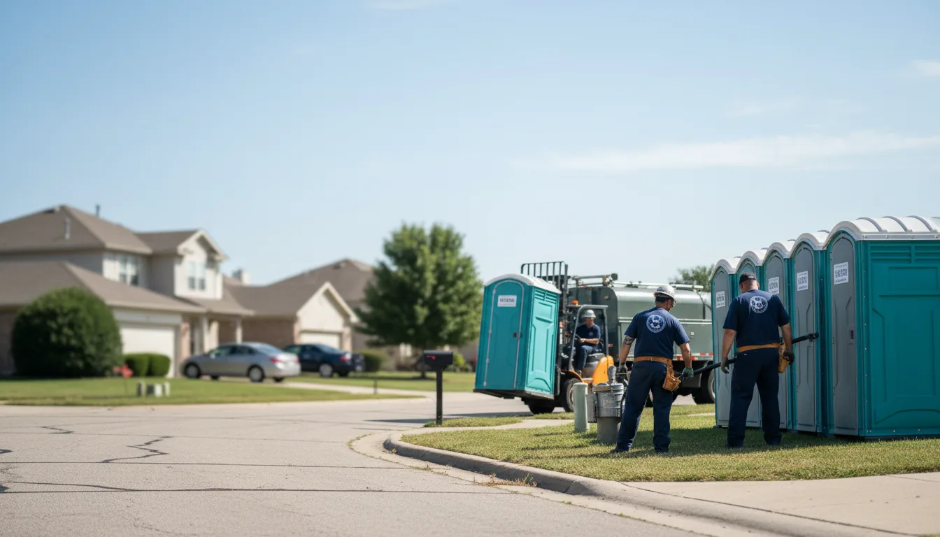 Porta Potty Rental in Elbing, KS near me